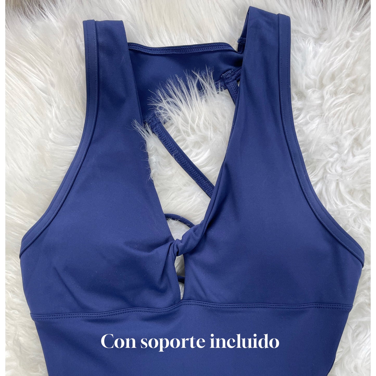 Enterito efecto push up/soporte incluido
