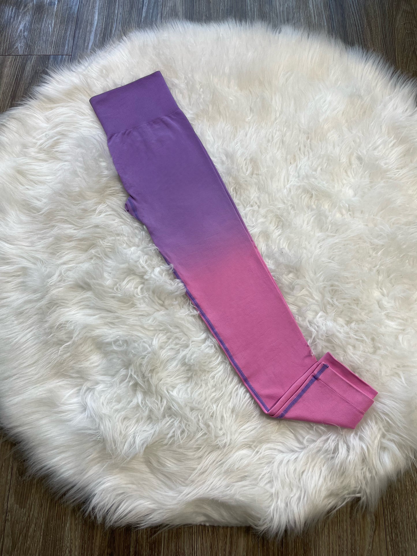 Leggings efecto push up bicolor