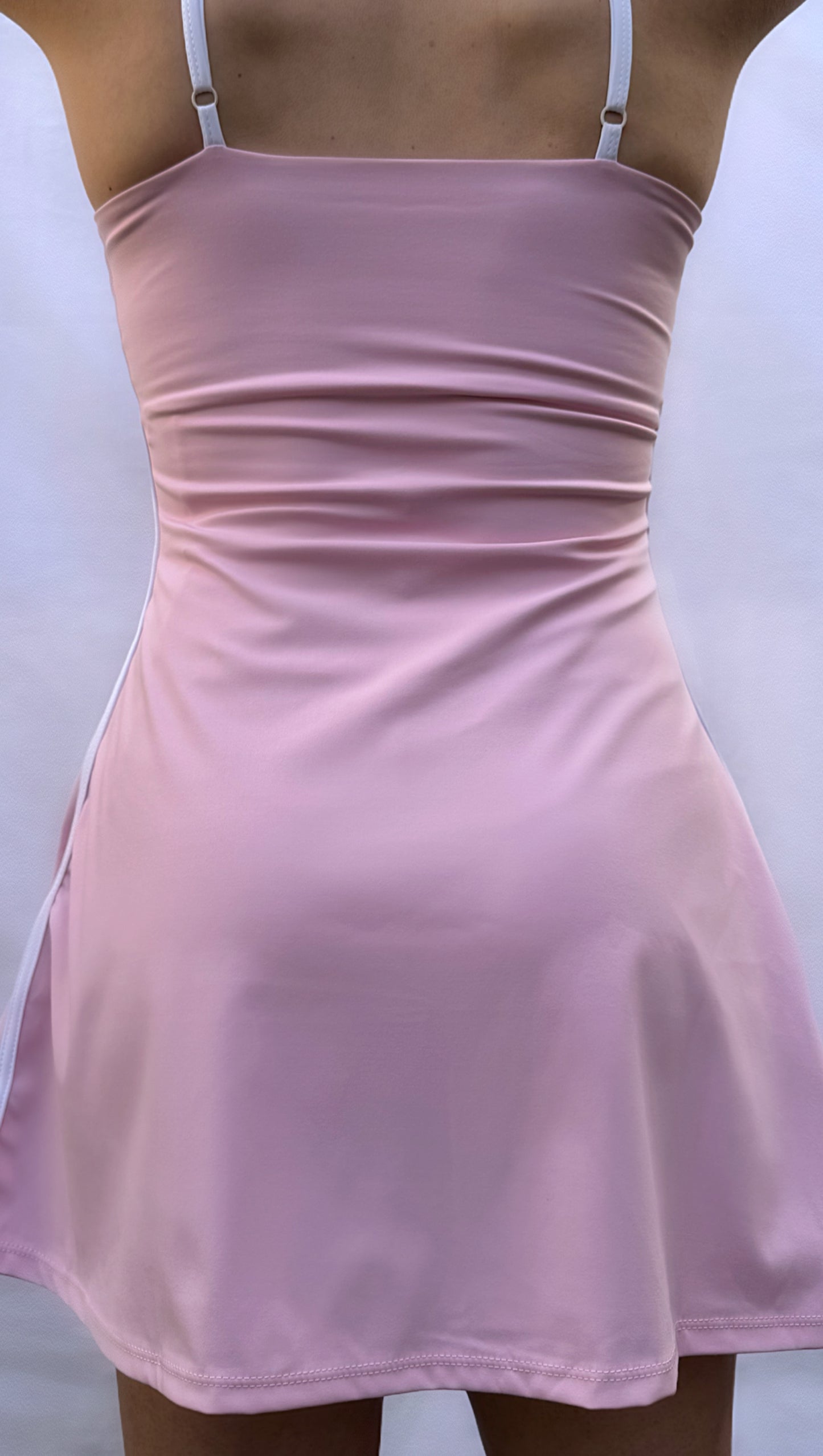 Vestido falda short/ soporte incluido